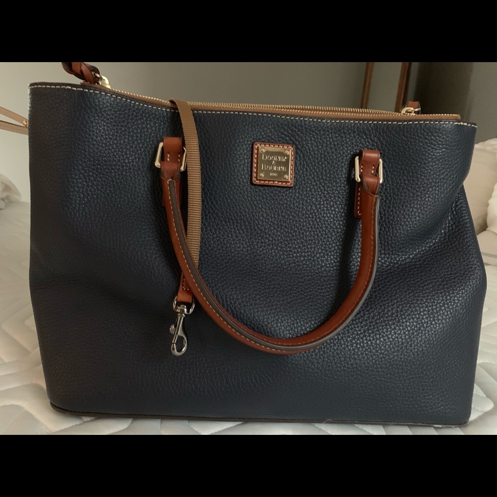 Dooney and Bourke navy bag